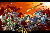 Warcraft 3 battle Skin : human vs orc